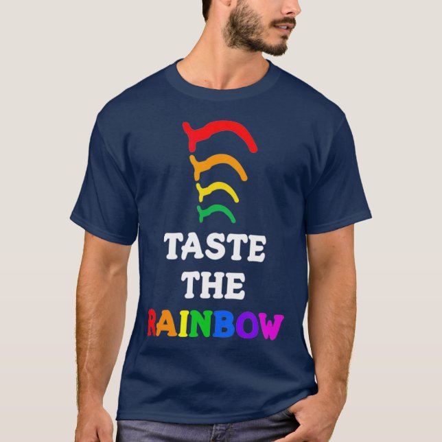 Probieren Sie den Regenbogen Funny für Medizin T-Shirt (Vorderseite)