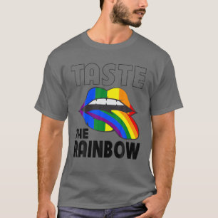 Probieren Sie den Regenbogen LGBT Gay Lesbian Prid T-Shirt