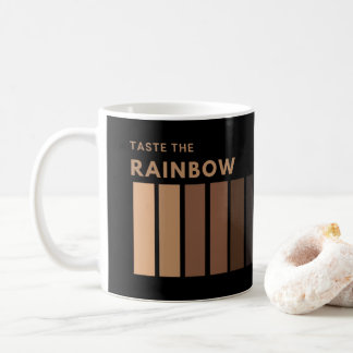 Probieren Sie die Rainbow Coffee Tasse