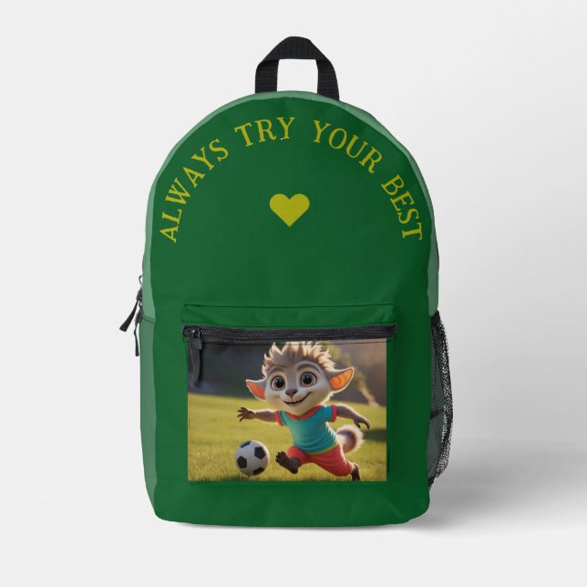 Probieren Sie immer das Beste Bedruckter Rucksack (Vorderseite)