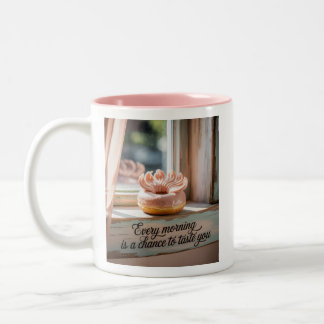 Probieren Sie mich langsam: Jeden Morgen Zweifarbige Tasse