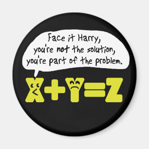 Problem Funny Math Magnet