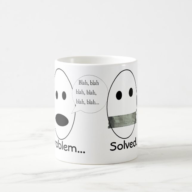 Problem gelöst kaffeetasse (Mittel)