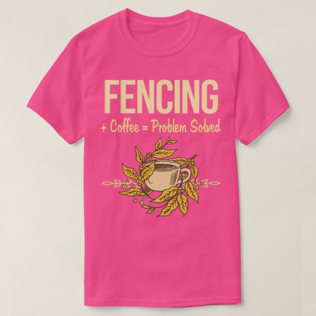 Problem gelöst Kaffeezubereitungsdämpfer T-Shirt (Design vorne)