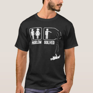 Problem Gelöst - Lustige Scheidungsfeier Geschiede T-Shirt