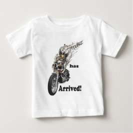 Problem ist angekommen baby t-shirt