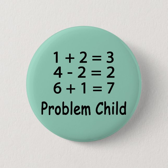Problem Kind Button (Vorderseite)