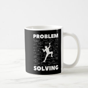 Problem Lösung Climber Geschenk Rock Klettern Boul Kaffeetasse