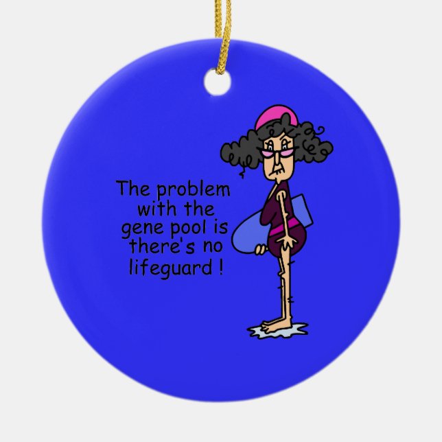 Problem mit dem Genpool Keramik Ornament (Vorne)