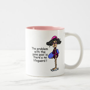 Problem mit dem Genpool Zweifarbige Tasse