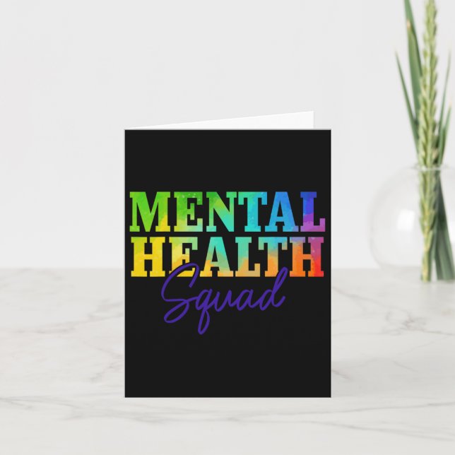 Problem mit dem Gesundheitszustand der psychischen Karte (Vorderseite)