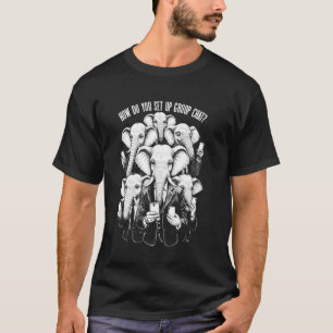 Problem mit der Einrichtung von Gruppenchat Lustig T-Shirt
