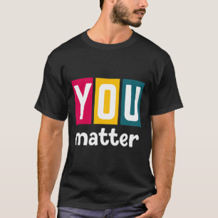 Problem psychische Gesundheit Bewusstsein für Frau T-Shirt