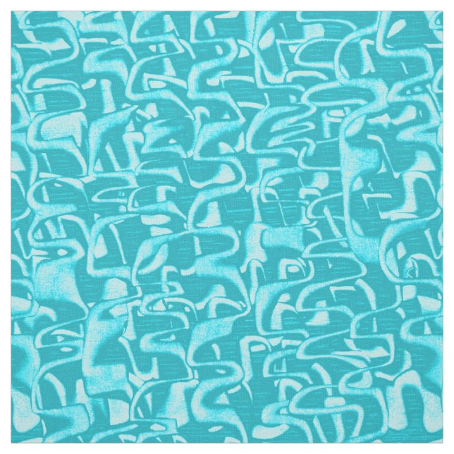 Problem-Retro psychedelisches abstraktes Stoff (Muster)