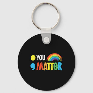 Problem Semicolon Mental Health Warrior Solidaritä Schlüsselanhänger
