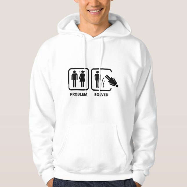 Problem Solved Hoodie (Vorderseite)