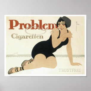 Problem Zigarette Poster