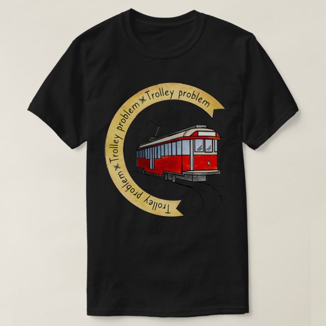 Problème de chariot Classic TShirt (Design devant)
