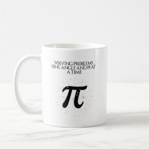 Probleme lösen, einen Winkel und Pi auf einmal Kaffeetasse
