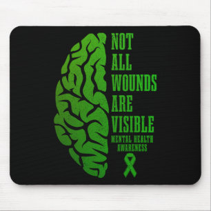 Probleme mit dem Bewusstsein für psychische Gesund Mousepad