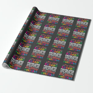 Probleme mit dem Musical Theater Broadway Sängeri Geschenkpapier