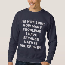 Probleme mit Mathe. Strickjacke