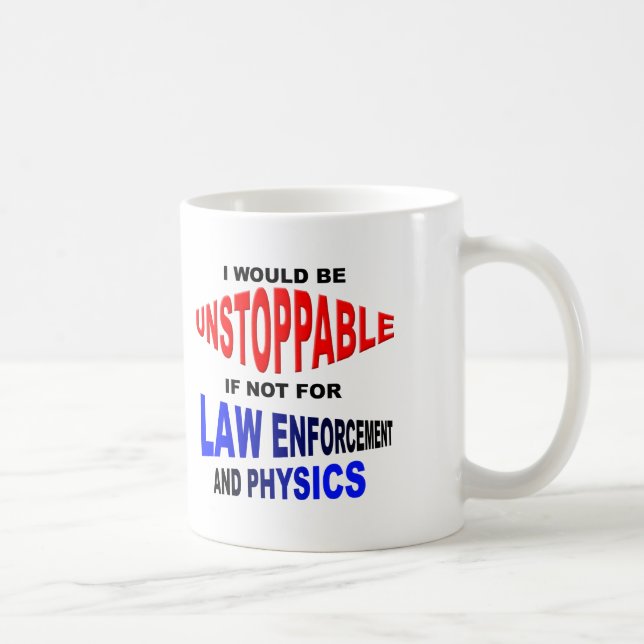Problèmes Inarrêtables Mug Drôle (Droite)