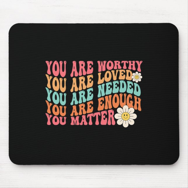 Problemfreundlichkeit ist freundlich, psychisch ge mousepad (Vorne)