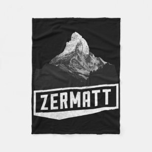 Problemhorn Zermatt Schweiz Skifahren Holiday Mou Fleecedecke