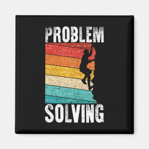 Problemlösender Kletterer-Geschenk - Felsenkletter Magnet
