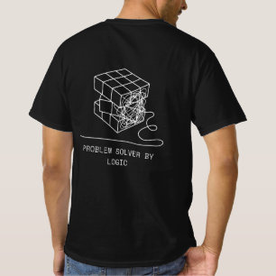 Problemlöser durch Logik   Minimalistischer Zauber T-Shirt