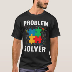 Problemlöser-Jigsaw-Puzzles Mathematik T-Shirt