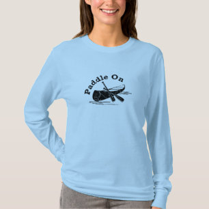 Problemloses Paddel beim Design - Damengrundlängen T-Shirt