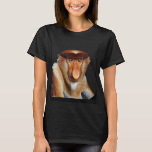 Proboscis Affen Adorable Long-Nosed-Primat T-Shirt