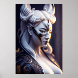 Procelain Frau Poster