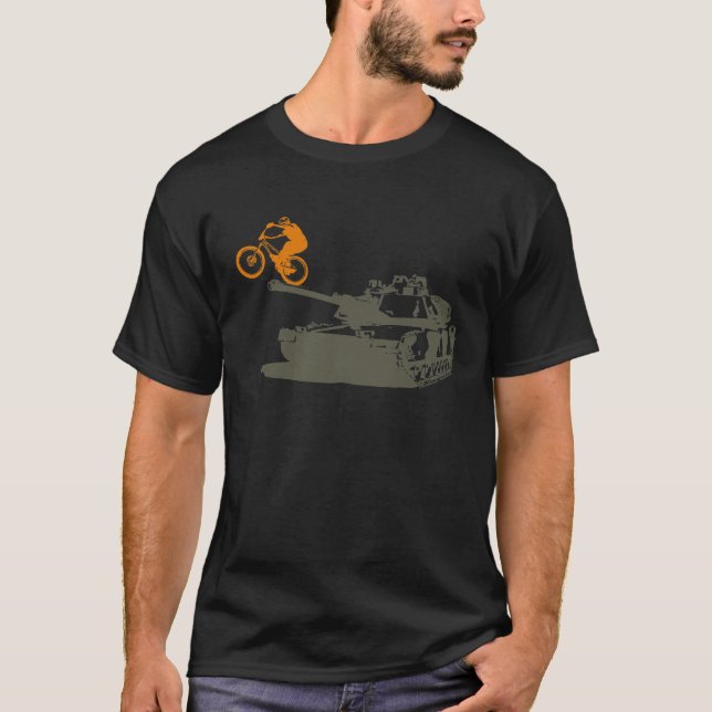 Procès montant le T-shirt de vélo (Devant)