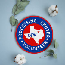 Processing Centre Volunteer - DFW, TX Patch