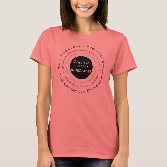 Processus créatif en cours Logo Tshirt (Devant)