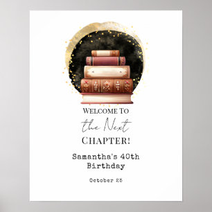 Prochain Chapitre 40e Anniversaire Affiche de Sign