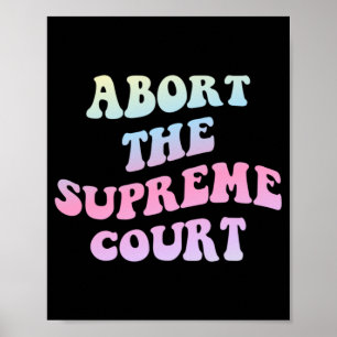 ProChoice Feminist Rights T-Shirt Abortion ist ges Poster
