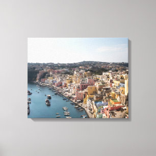 Procida Italien Canvas Print Leinwanddruck