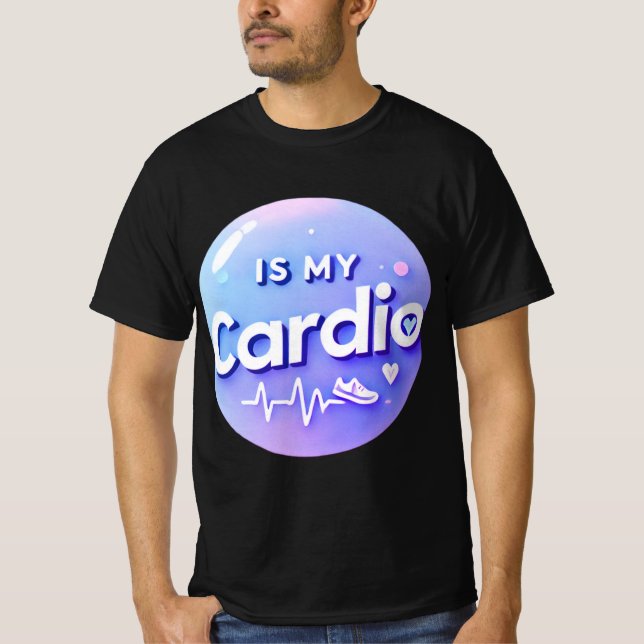 Procrastination Est Mon T-Shirt Cardio Drôle (Devant)