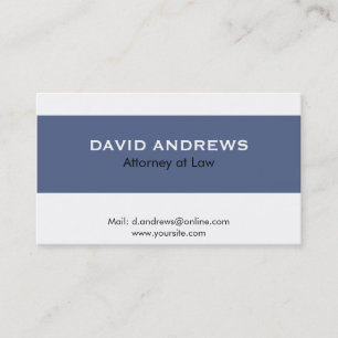 Procureur - Cartes de visite