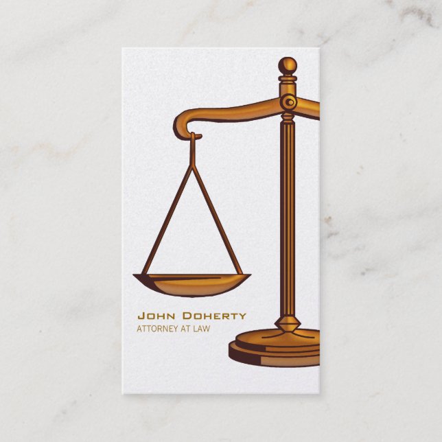 PROCUREUR DE DROIT - Carte de visite (Devant)