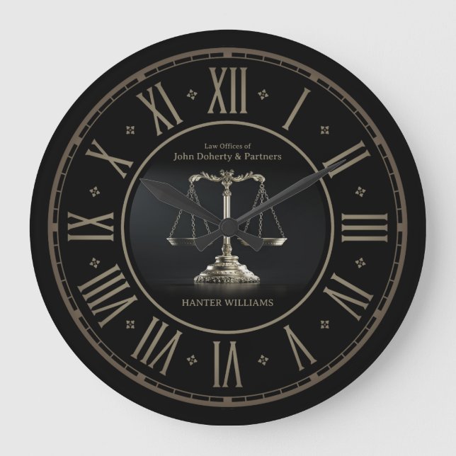 Procureur | Grande horloge du bureau juridique (Recto)