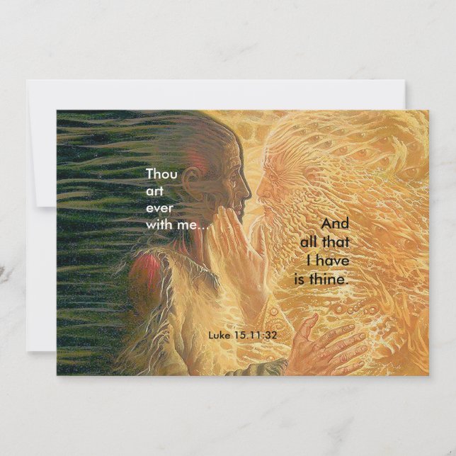 Prodigal Son - Gebetskarte Einladung (Vorderseite)