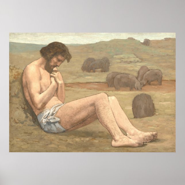 Prodigal Son - Puvis de Chavanness Kunst Poster (Vorne)