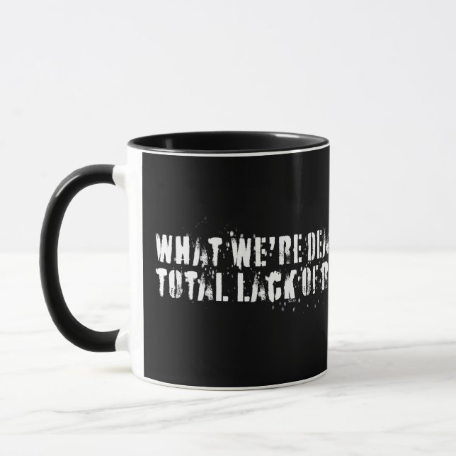 Prodigy PWEI "law" lyrische Tasse (Links)