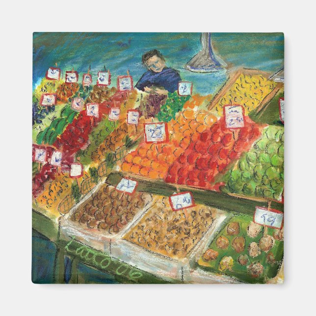 Produce Vendor Magnet (Pike Place Seattle) (Vorne)