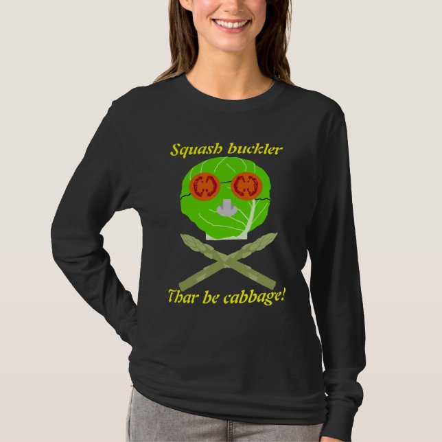 producepirate, Kürbisstopfen, Thar ist Kohl! T-Shirt (Vorderseite)